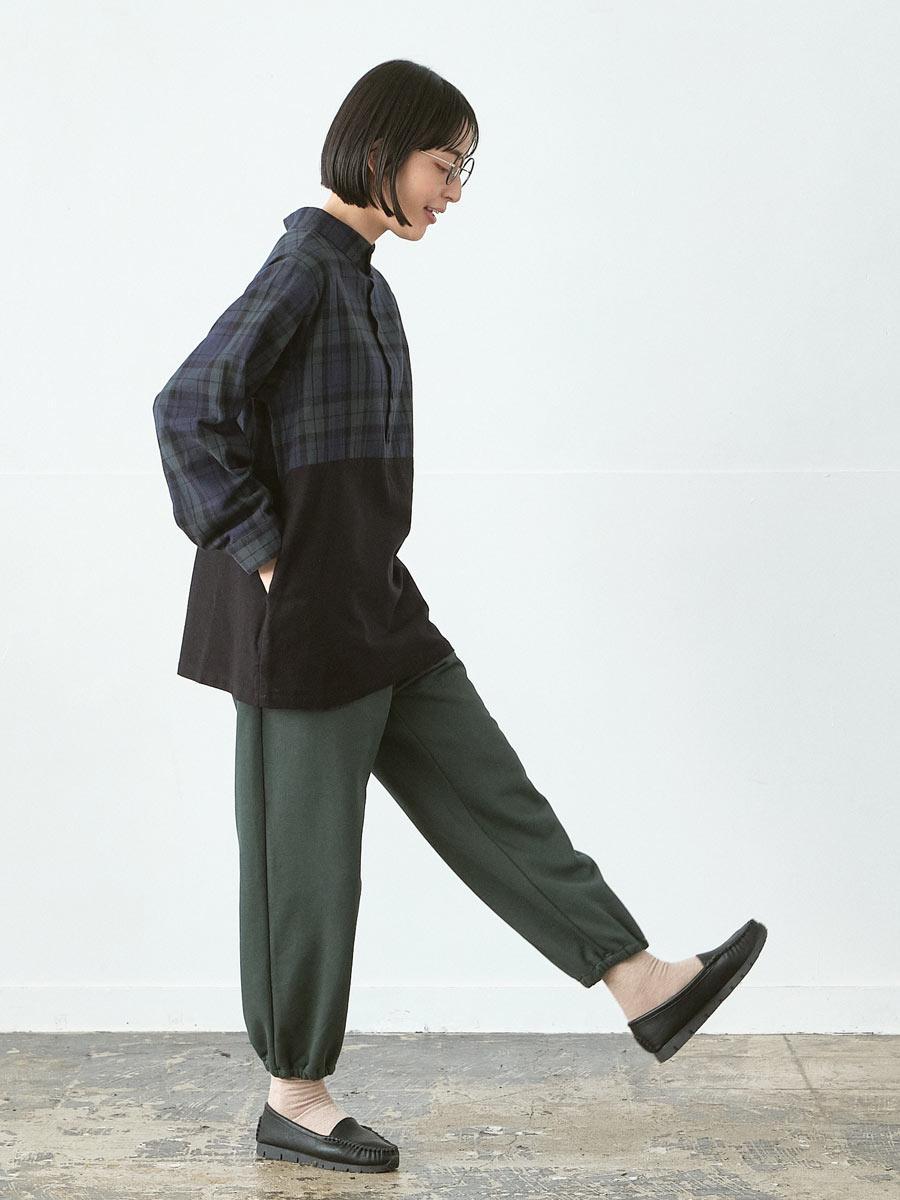 裾ゴムスウェットパンツ コットン裏毛　
