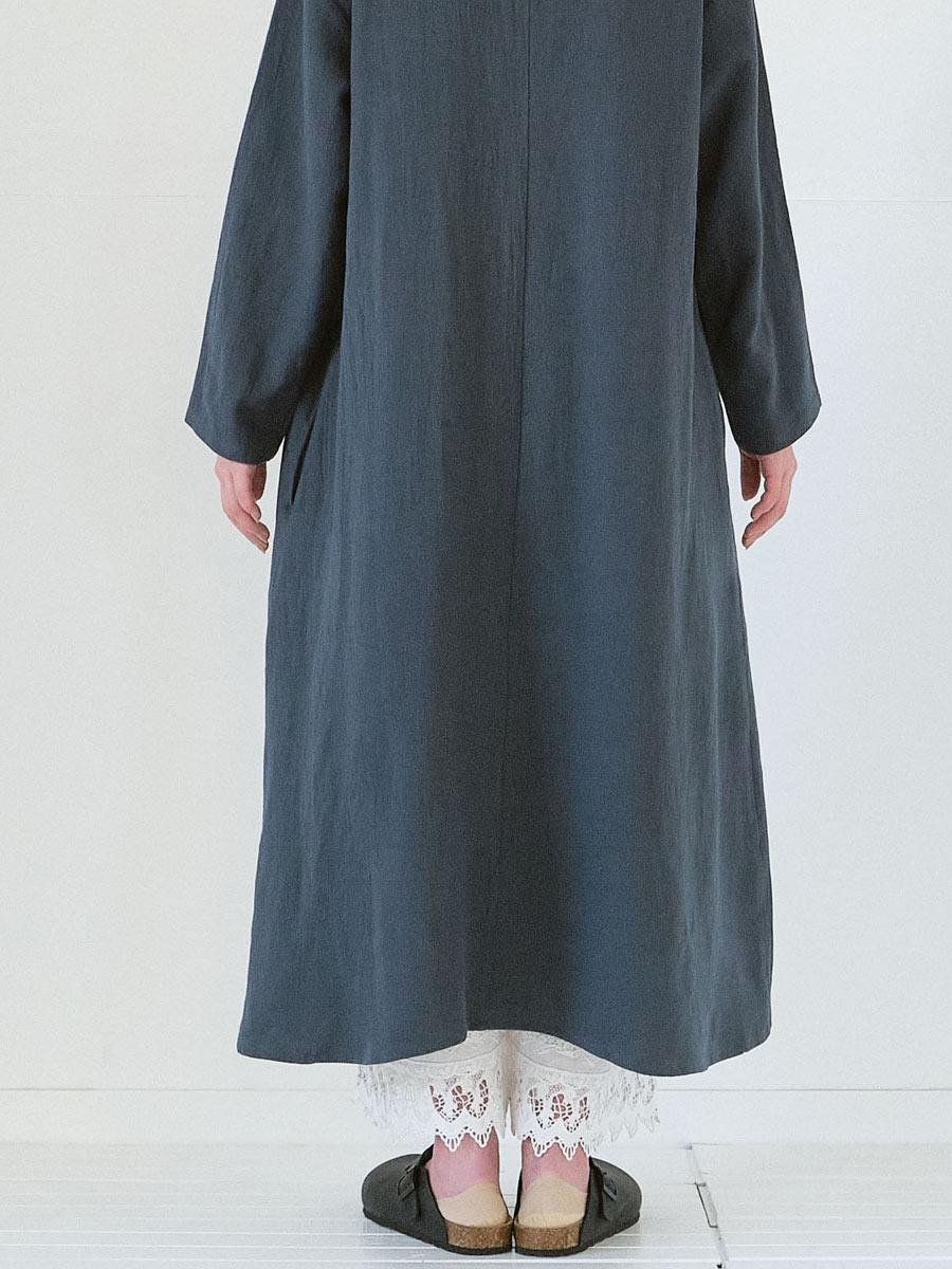 裾レースペチパンツ 綿ローン