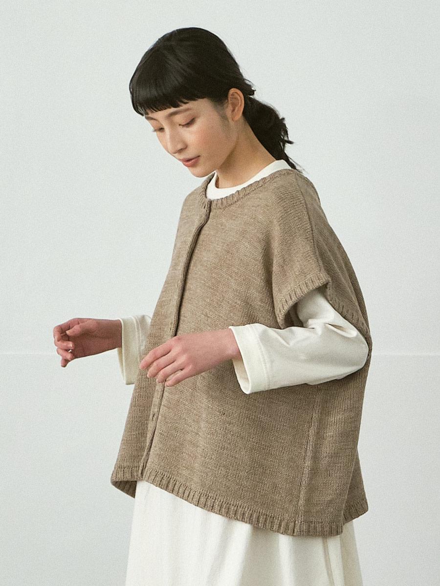 ２WAYベスト　ロービングニット