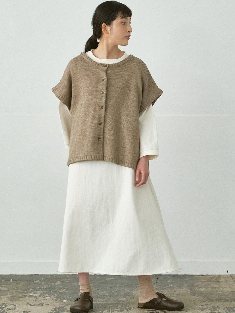 ２WAYベスト　ロービングニット