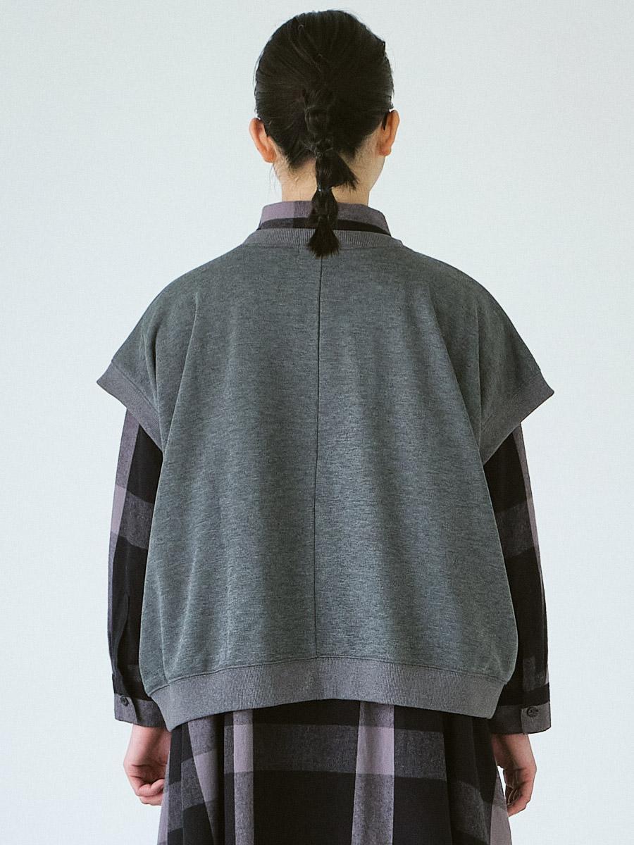 フレンチスリーブプルオーバー　T/C裏毛