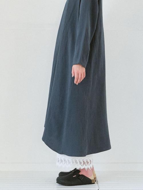 裾レースペチパンツ 綿ローン