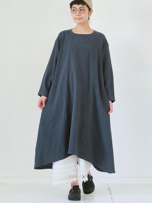 裾レースペチパンツ 綿ローン