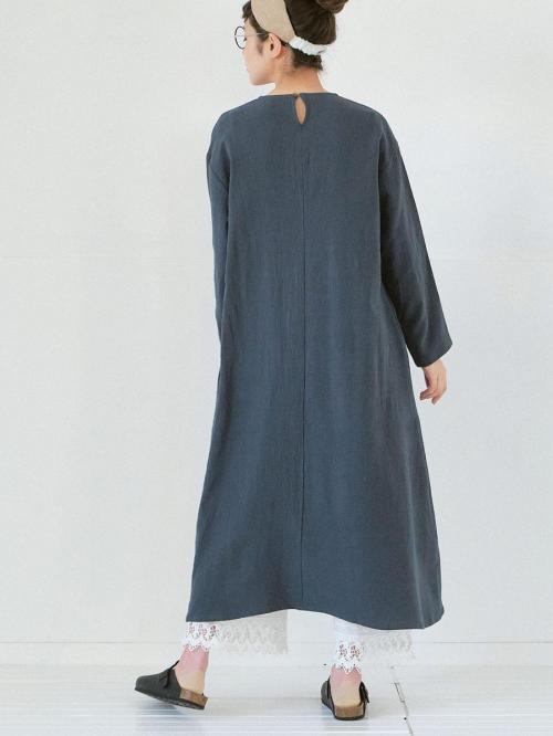 裾レースペチパンツ 綿ローン