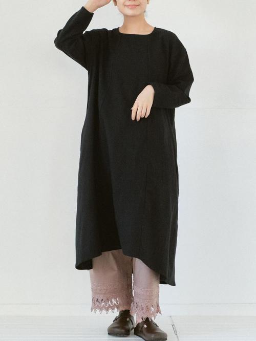 裾レースペチパンツ 綿ローン