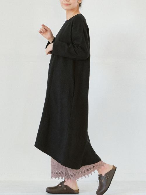 裾レースペチパンツ 綿ローン