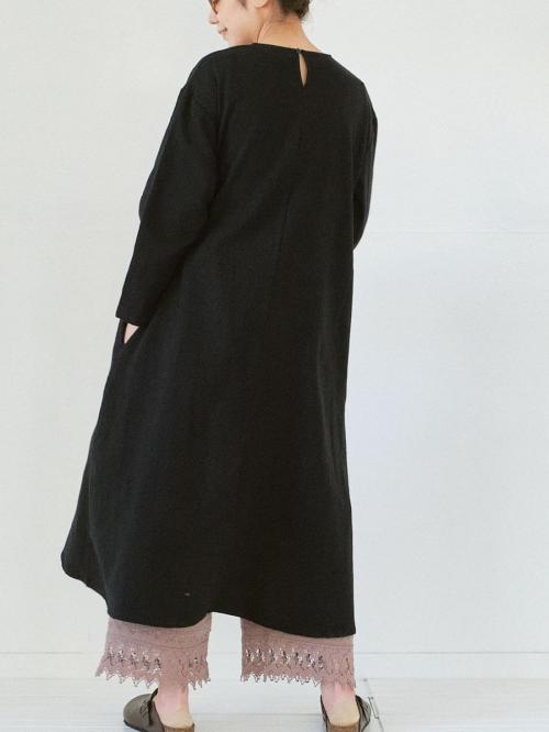 裾レースペチパンツ 綿ローン