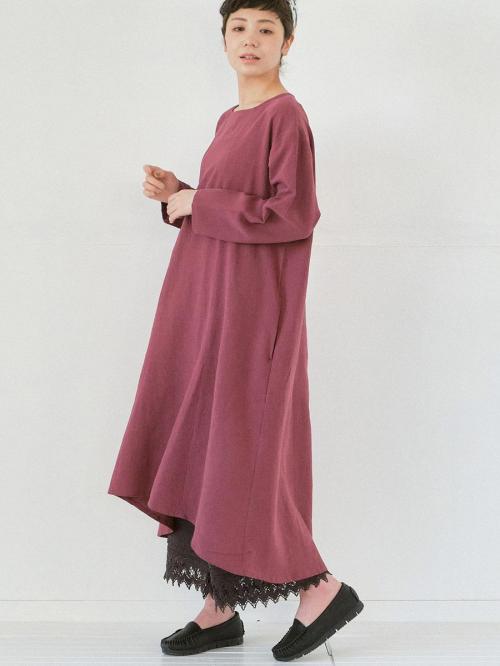 裾レースペチパンツ 綿ローン
