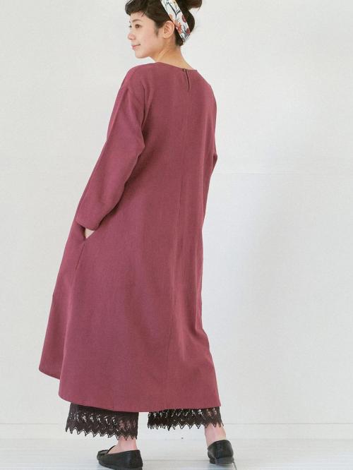 裾レースペチパンツ 綿ローン