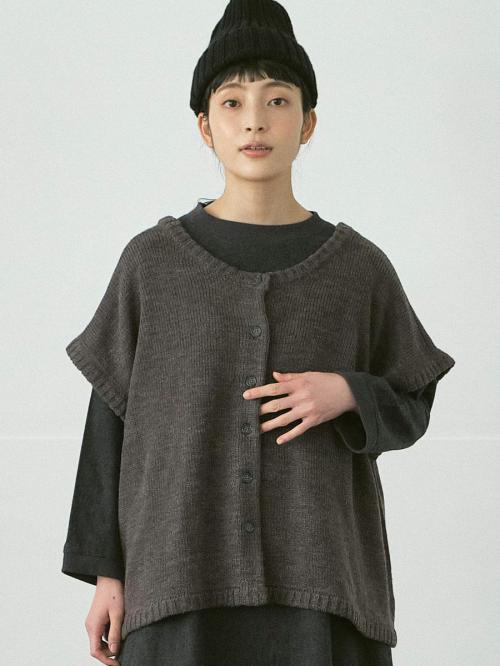 ２WAYベスト　ロービングニット