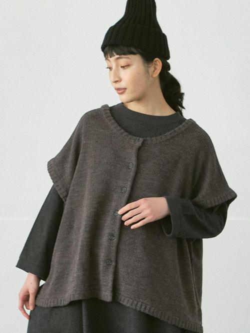 ２WAYベスト　ロービングニット