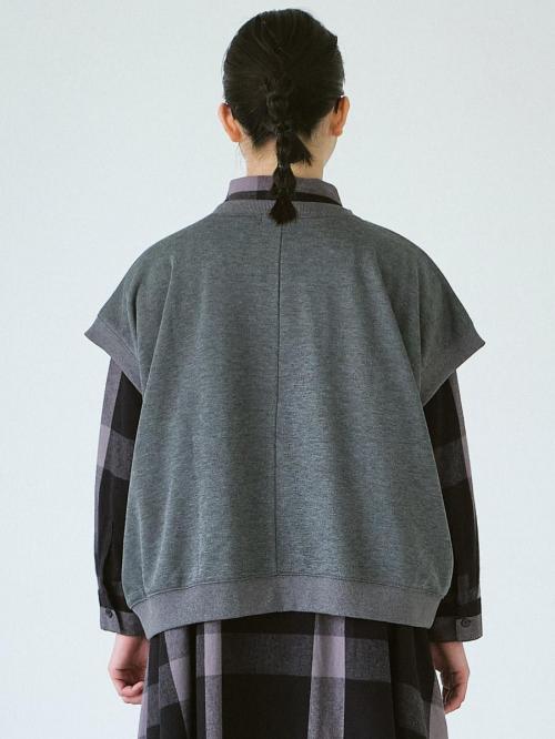 フレンチスリーブプルオーバー　T/C裏毛