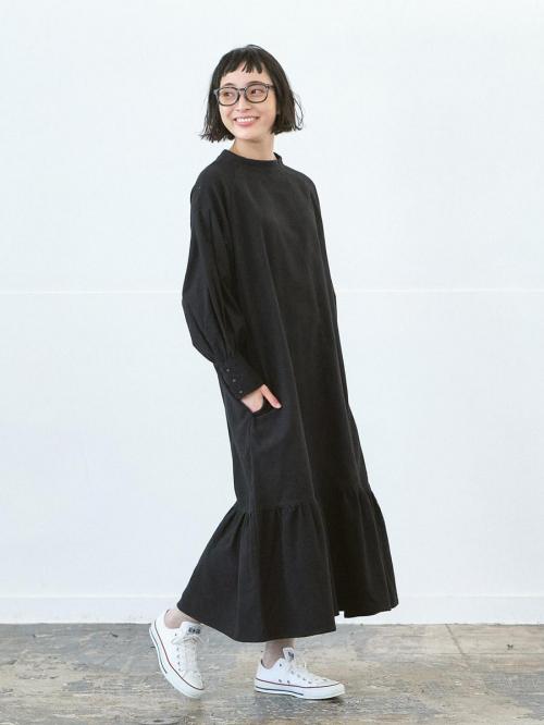 マーメイドワンピース Cツイル起毛