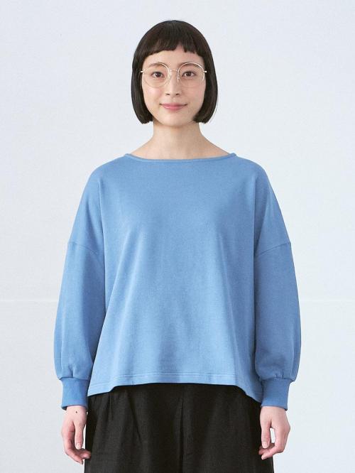 クルーネックプルオーバー　C/Lトップ裏毛