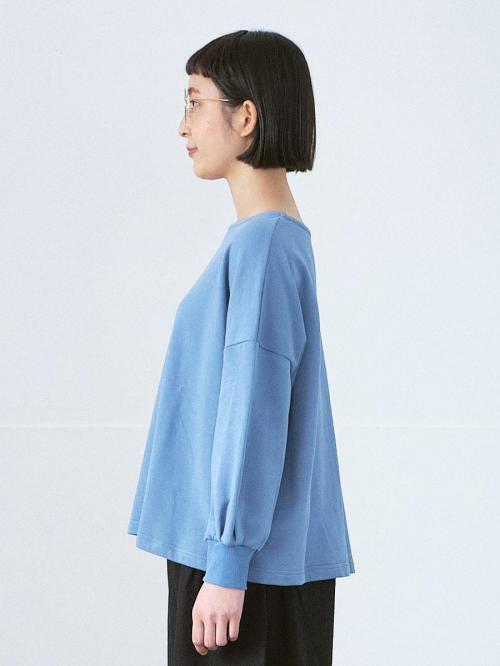 クルーネックプルオーバー　C/Lトップ裏毛