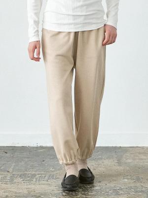 裾ゴムスウェットパンツ コットン裏毛