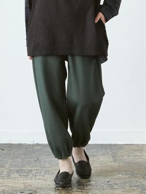 裾ゴムスウェットパンツ コットン裏毛