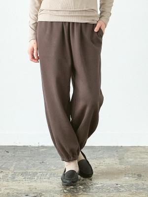 裾ゴムスウェットパンツ コットン裏毛　