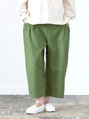 綿麻オックスポケットパンツ