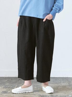 綿麻オックスポケットパンツ