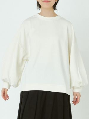 ボリューム袖プルオーバー　T/R/PUダンボール