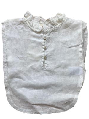 リネンオックスフリルカラー