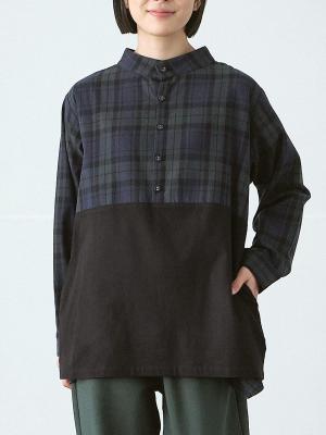 2WAYブラウス コットンビエラチェック