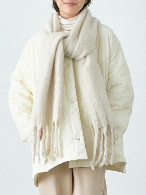 フリンジボリュームマフラー　